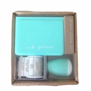 Phrase Roller Stamp Ink Pad To Do Congrats Love Pen Pal Scrapbooking Crafting